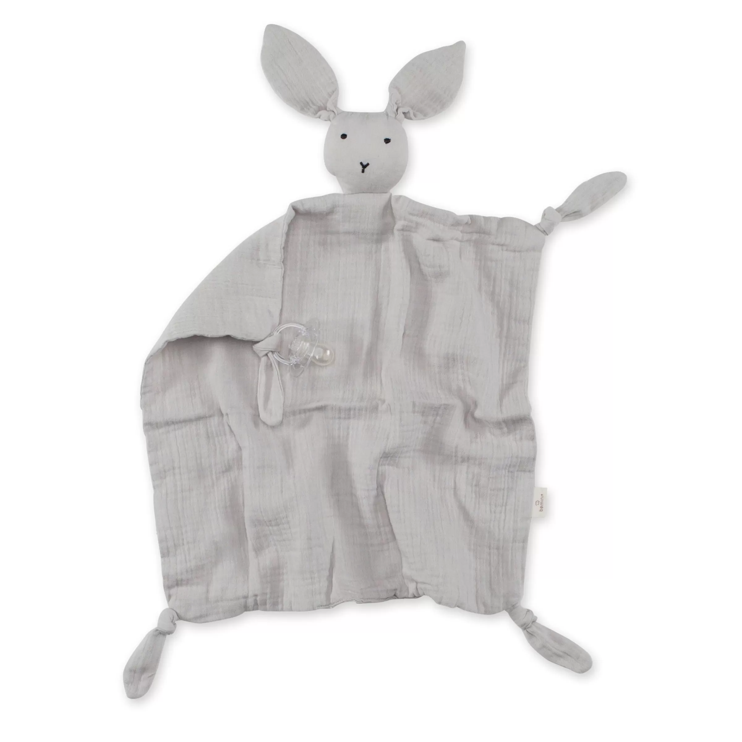 BEMINI Bunny Baumwollmusselin 40X40 Cm Bunny Plum Store