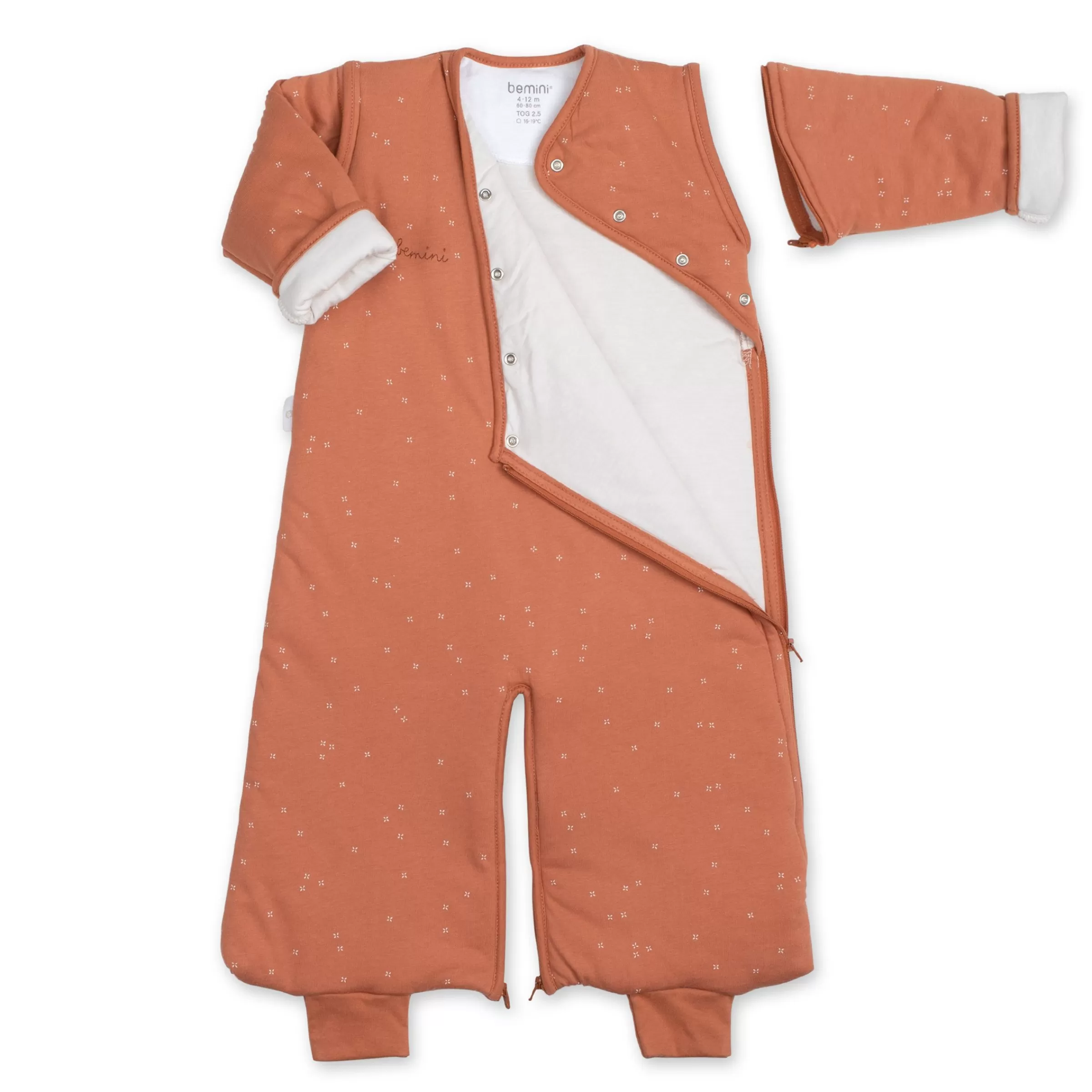 BEMINI Magic Bag Pady Jersey + Jersey 4-12M Oupss Tog 3 Mini Print Caramel Best