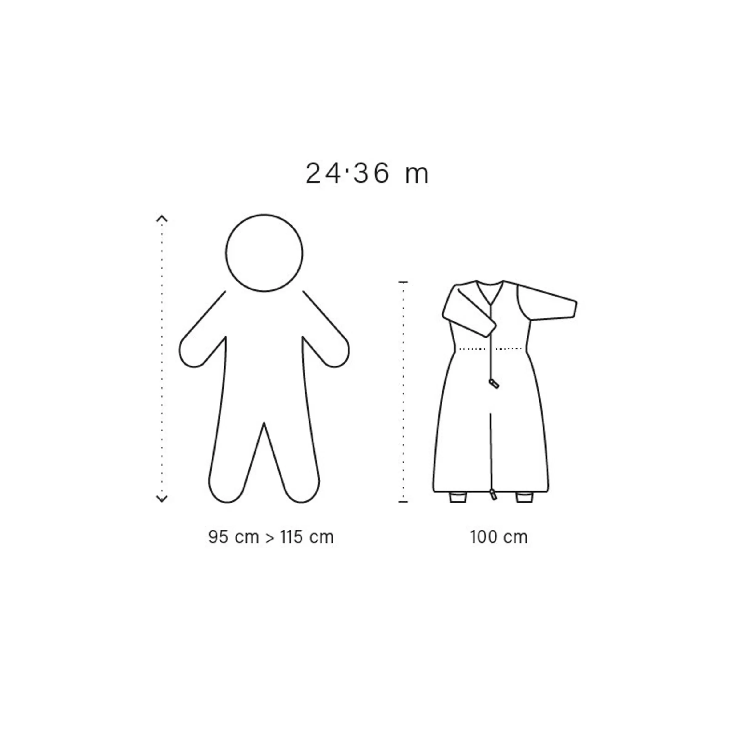 BEMINI Magic Bag Pady Tetra Jersey + Jersey 24-36M Cadum Tog 3 Grizou Fashion