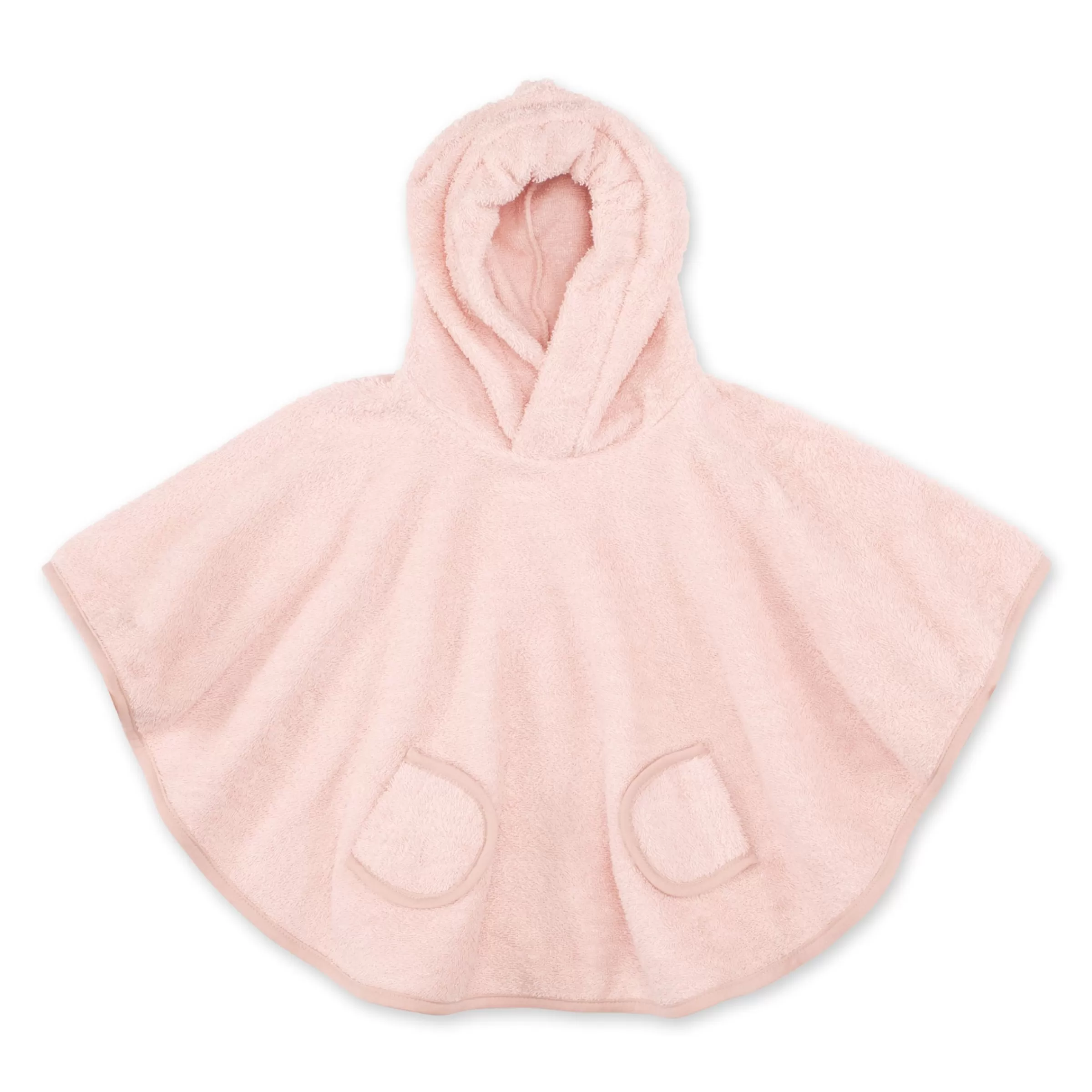 BEMINI Poncho Terry 9-36M Blush Best Sale