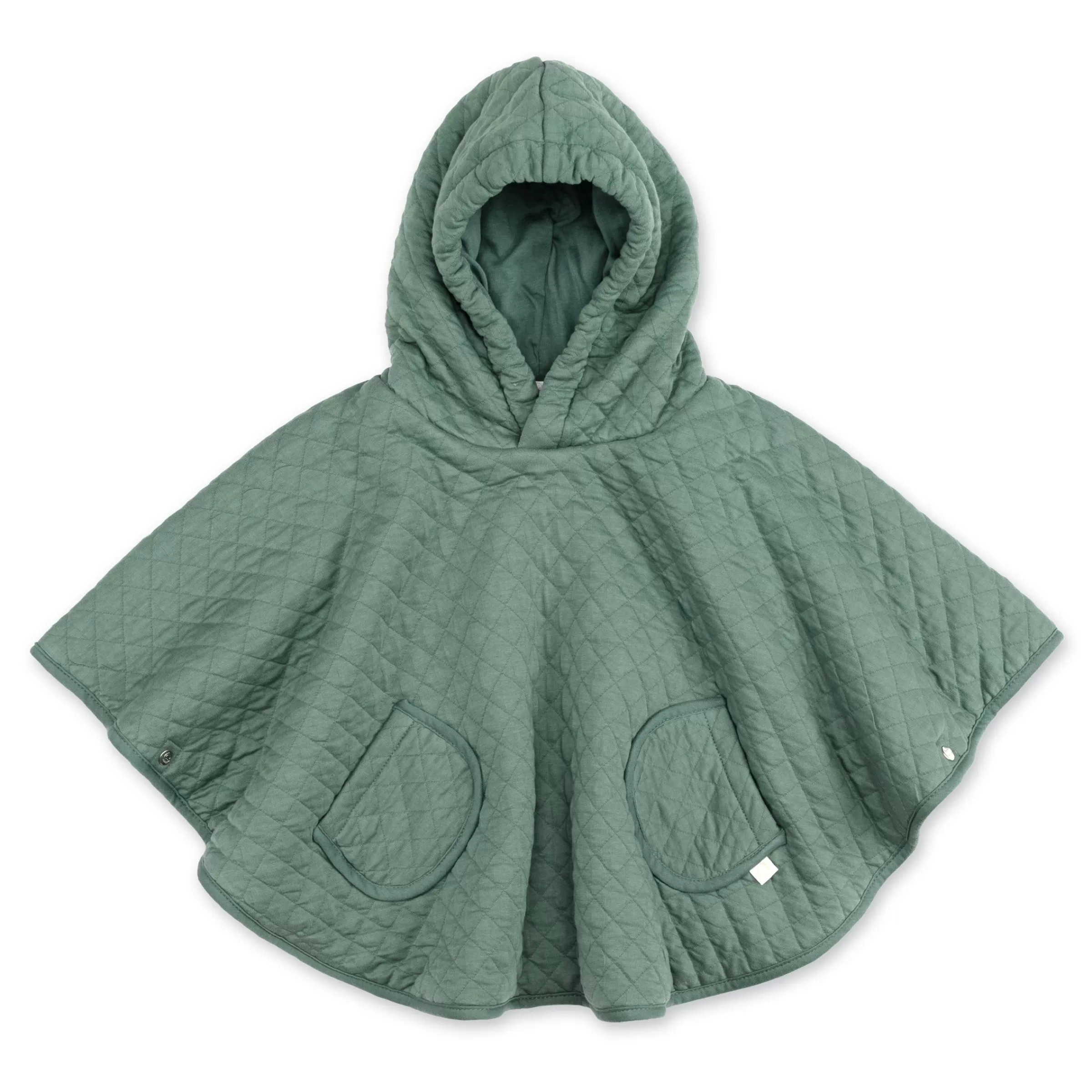 BEMINI Reiseponcho Pady Quilted + Jersey 9-36M Quilt Green Discount