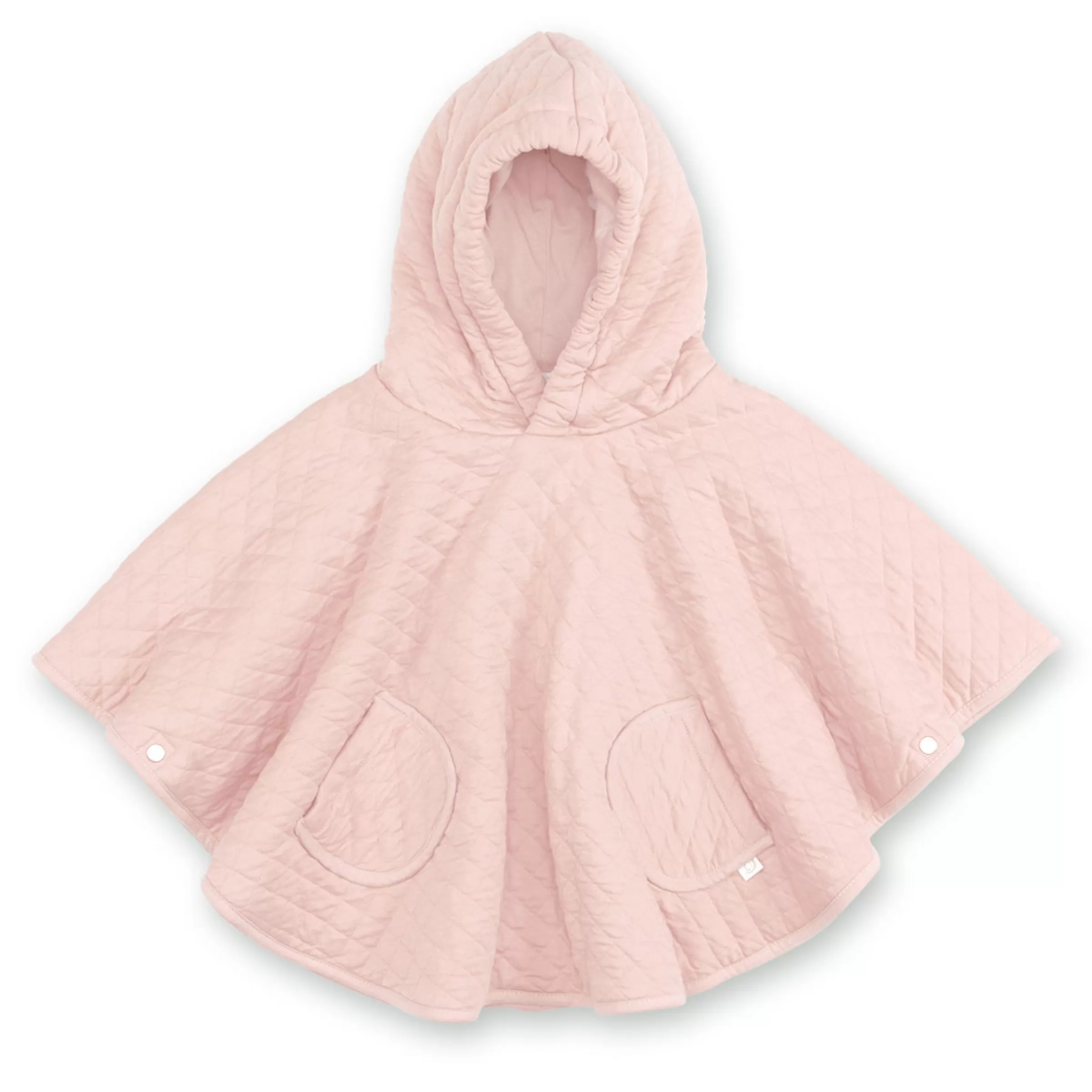 BEMINI Reiseponcho Pady Quilted + Jersey 9-36M Quilt Blush Best